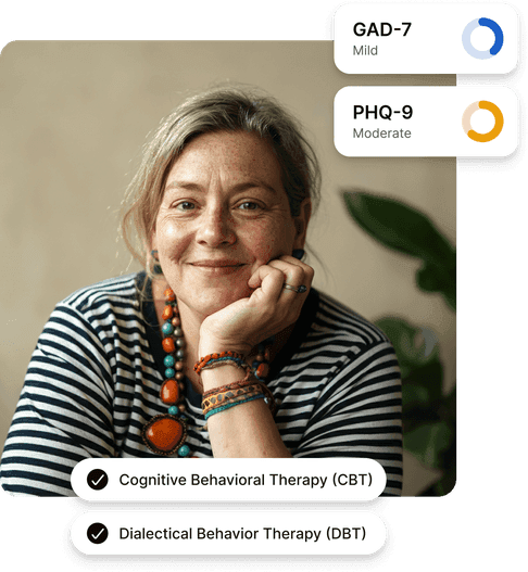 A verified clinician with credentials, screenings and modalities